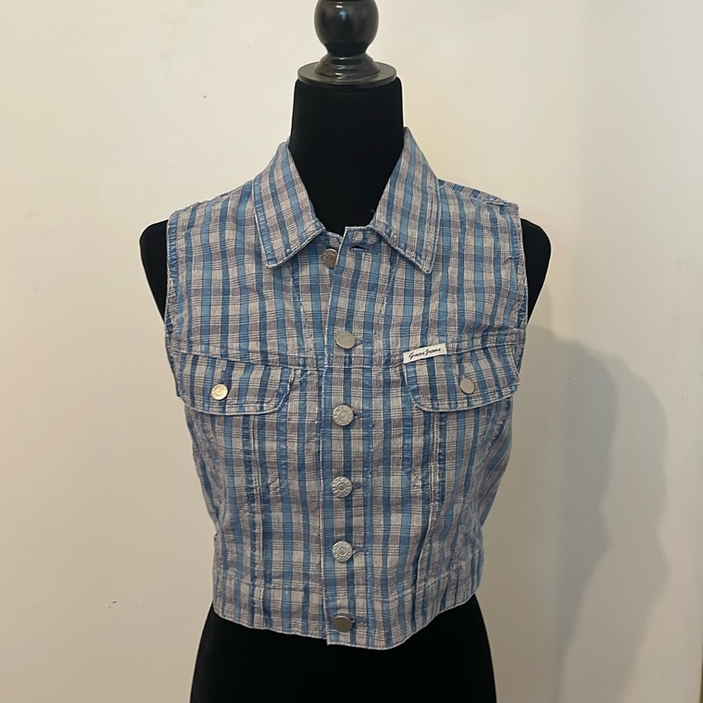 Vintage Guess Jeans Denim Vest